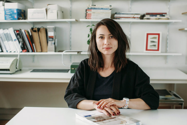 Portrait de Nadiya Zinkevych, architecte d'intérieur, associée