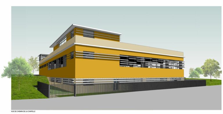Dépôt de bus de Grasse – vue du projet