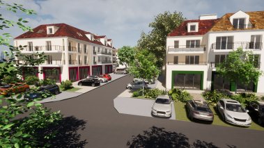 Ensemble résidentiel de 109 logements, Mézières-sur-Seine
