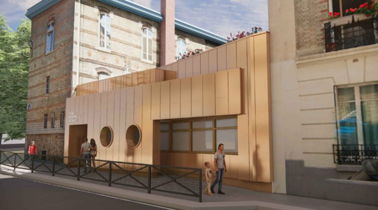 Réfectoire de l’école maternelle Gerbert, Paris